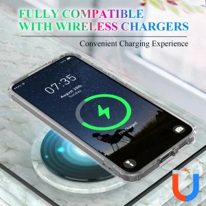 Удароустойчив калъф MagSF за Samsung Galaxy S24 Plus, Прозрачен 5