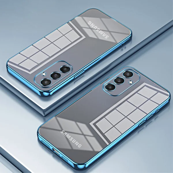 Силиконов калъф Electroplating за Samsung Galaxy S24, Син 2