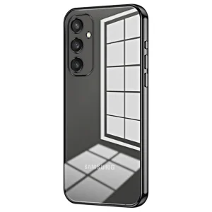 Силиконов калъф Electroplating за Samsung Galaxy S24 Plus, Черен