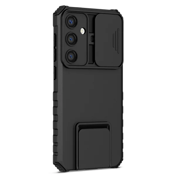 Anti-drop Slide Shockproof Case for Samsung Galaxy S24, Black 2