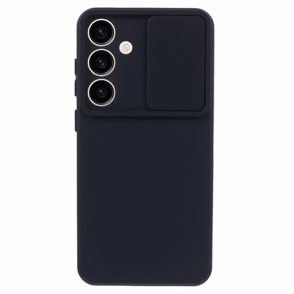 Camshield Soft Silicone Case for Samsung Galaxy S24, Black 1