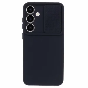 Силиконов калъф Camshield Soft за Samsung Galaxy S24, Черен