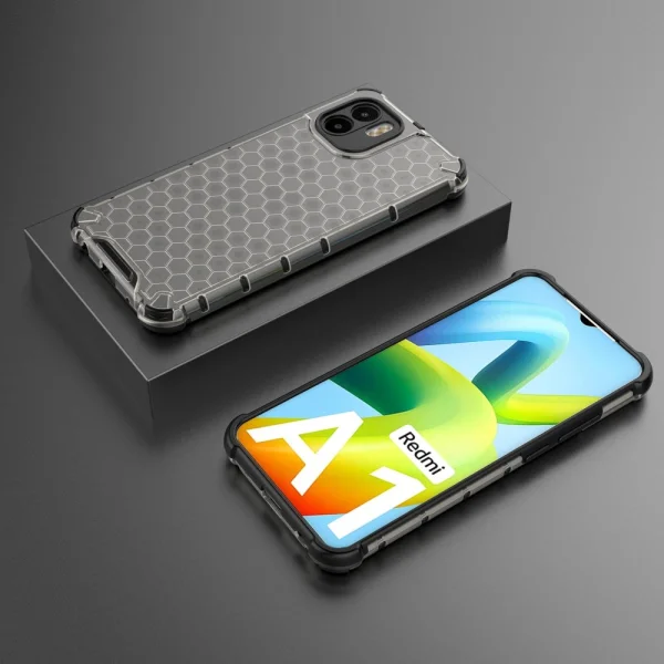 Удароустойчив калъф Shock Absorber за Xiaomi Redmi A1 / A2, Черен 4