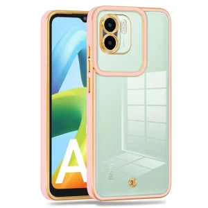 Силиконов калъф Electroplated Shockproof за Xiaomi Redmi A1 / A2, Розов