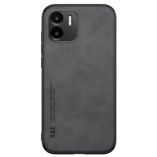 Shockproof case Leather Coated for Xiaomi Redmi A1 / A2, Black 1
