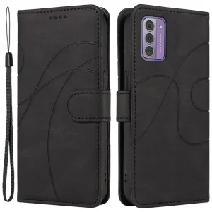 Калъф тефтер Wallet Line за Nokia G42, Черен