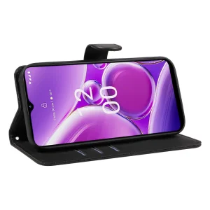 Wallet Line Book Case for Nokia G42, Black 4