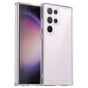Удароустойчив калъф Acrylic за Samsung Galaxy S24 Ultra,  Прозрачен