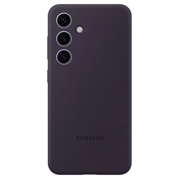 Калъф Samsung Silicone Cover за Samsung Galaxy S24, EF-PS921TEEGWW, Тъмно лилав 1