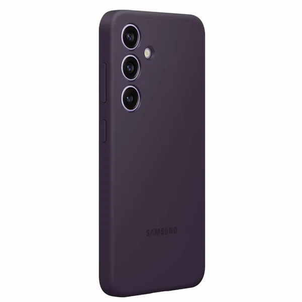 Калъф Samsung Silicone Cover за Samsung Galaxy S24, EF-PS921TEEGWW, Тъмно лилав 2