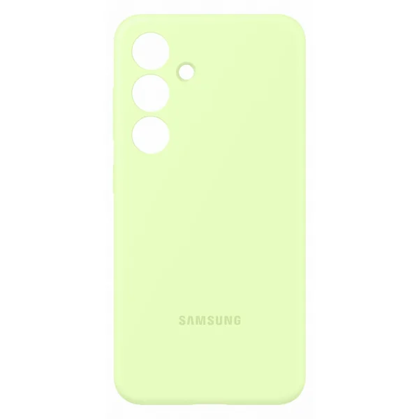 Калъф Samsung Silicone Cover за Samsung Galaxy S24, EF-PS921TGEGWW, Лайм 2