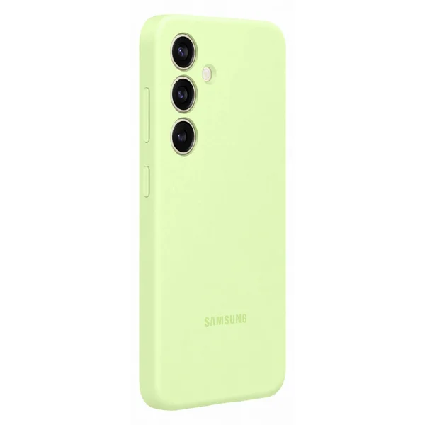Калъф Samsung Silicone Cover за Samsung Galaxy S24, EF-PS921TGEGWW, Лайм 3