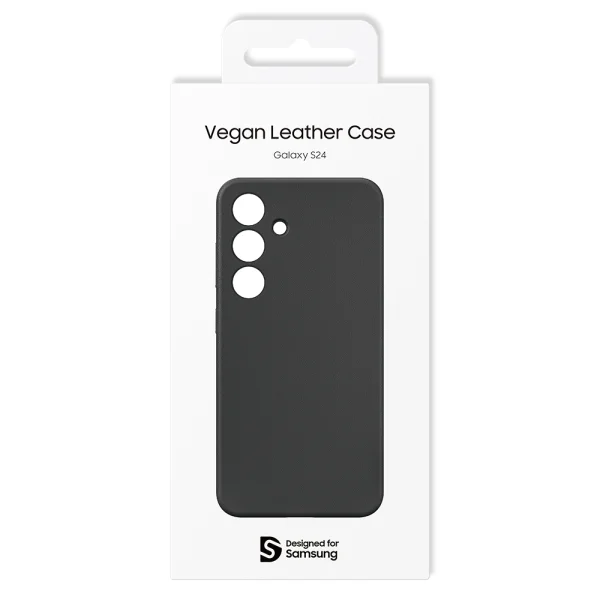 Калъф Samsung Leather Cover за Samsung Galaxy S24, GP-FPS921HCABW , Черен 5