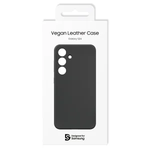 Калъф Samsung Leather Cover за Samsung Galaxy S24, GP-FPS921HCABW , Черен 5