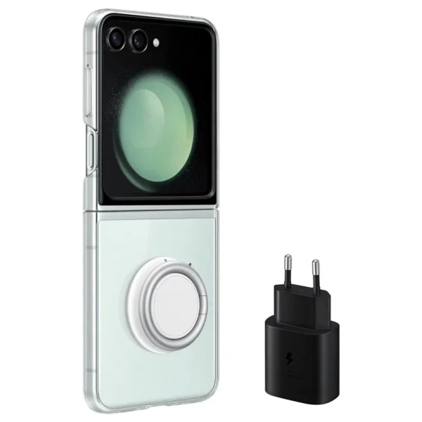 Калъф и Зарядно 25W Starter Pack за Samsung Galaxy Z Flip 5, EF-XF73KKTEGWW 2