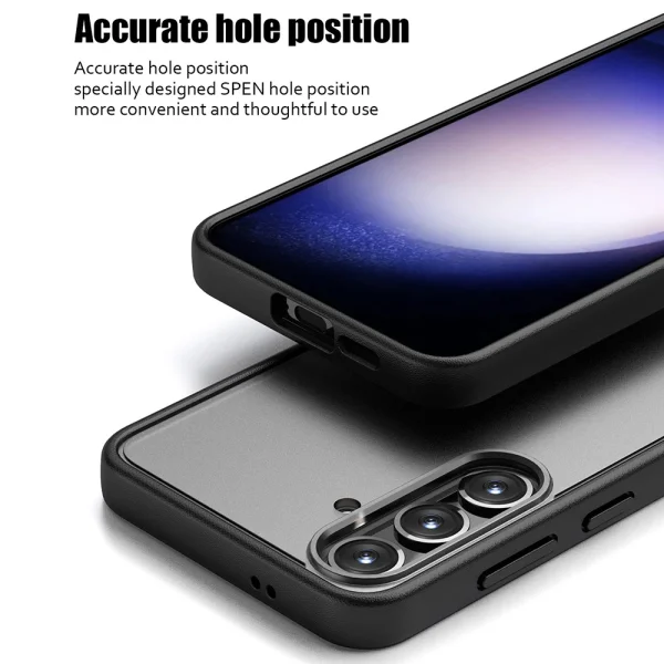 Shockproof Case Magic Matte for Samsung Galaxy S24, Black 5