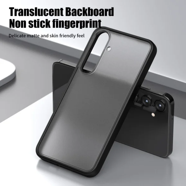 Shockproof Case Magic Matte for Samsung Galaxy S24, Black 2