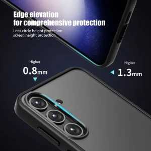 Shockproof Case Magic Matte for Samsung Galaxy S24, Black 6
