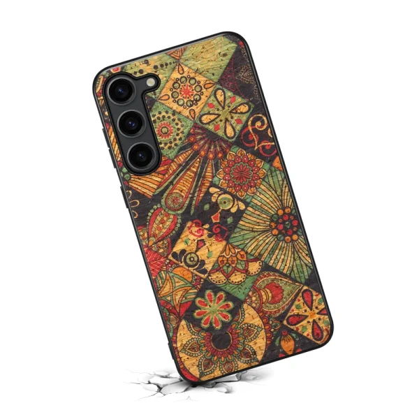 Удароустойчив калъф Floral Coated за Samsung Galaxy S24, Есенни мотиви 3