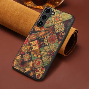 Удароустойчив калъф Floral Coated за Samsung Galaxy S24, Есенни мотиви 5