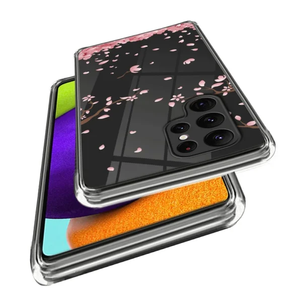 Silicone case for Samsung Galaxy S24 Ultra, Pink color 2