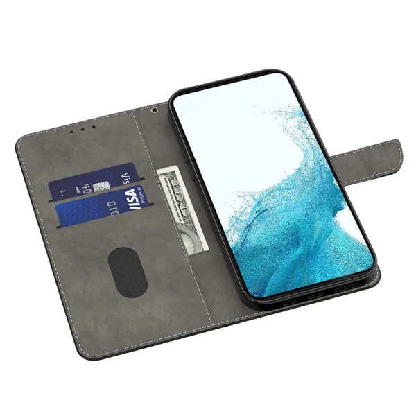 3D Pattern wallet case for Samsung Galaxy S24, Gradient Glitter 2