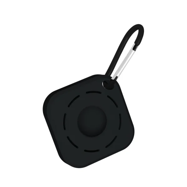 Silicone case for Apple AirTag Bluetooth Locator, Black 1