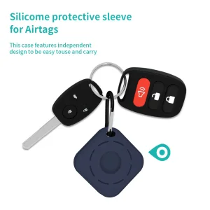 Силиконов калъф за Apple AirTag Bluetooth Locator,  Син 2