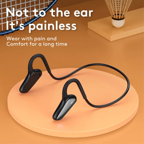 Слушалки с костна проводимост M-D8 Bone Conduction Bluetooth, Черен 4