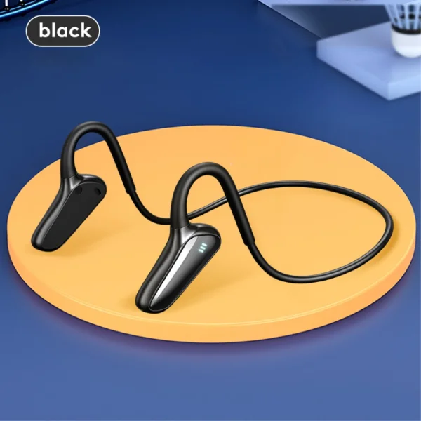 Слушалки с костна проводимост M-D8 Bone Conduction Bluetooth, Черен 2