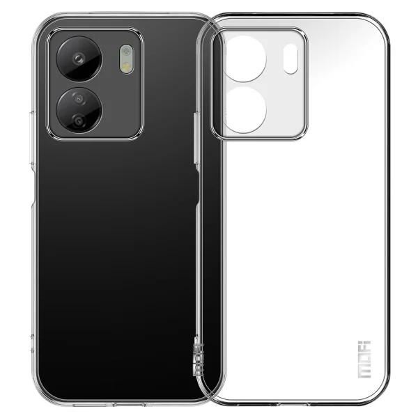 MOFI silicone case for Xiaomi Redmi 13C 4G, Transparent 1
