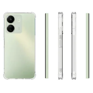 Silicone Case Anti-drop for Xiaomi Redmi 13C 4G, Transparent 3