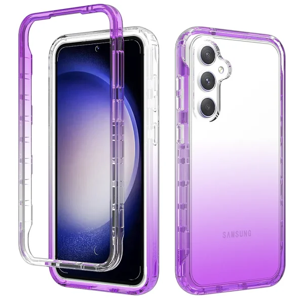 Удароустойчив калъф Shockproof Frame за Samsung Galaxy S23 FE, Лилав 1