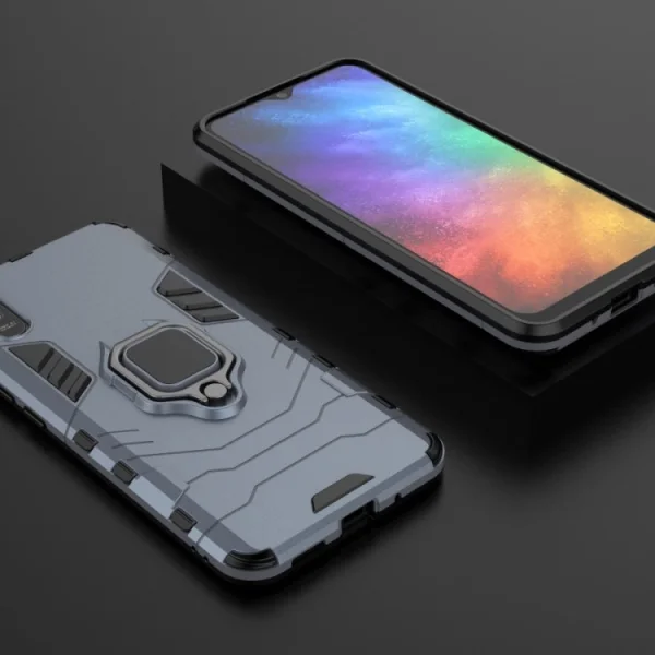 Shockproof case Ring Holder for Xiaomi Redmi 9A, Blue 5