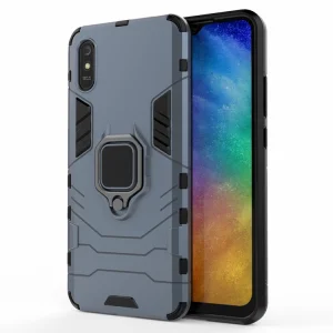 Shockproof case Ring Holder for Xiaomi Redmi 9A, Blue 3