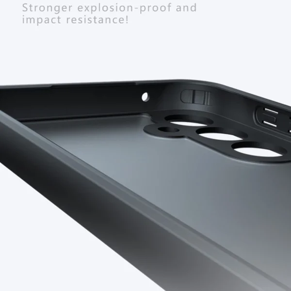 Удароустойчив калъф Anti-fall Matte за Samsung Galaxy S23 FE, Черен 5