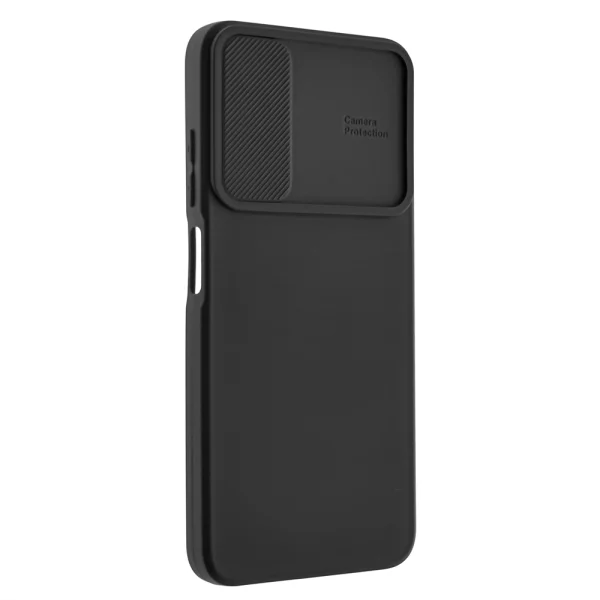 Silicone Case Camshield Soft for Samsung Galaxy A15, Black 3