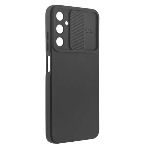 Silicone Case Camshield Soft for Samsung Galaxy A15, Black 1