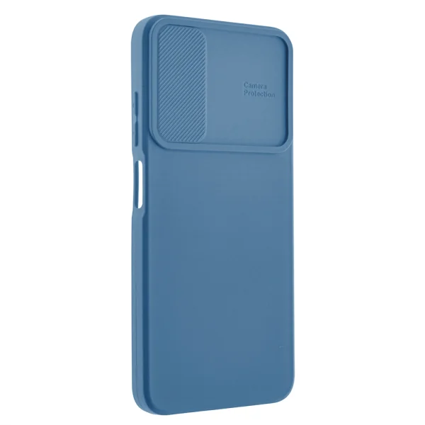 Silicone case Camshield Soft for Samsung Galaxy A15, Blue 3