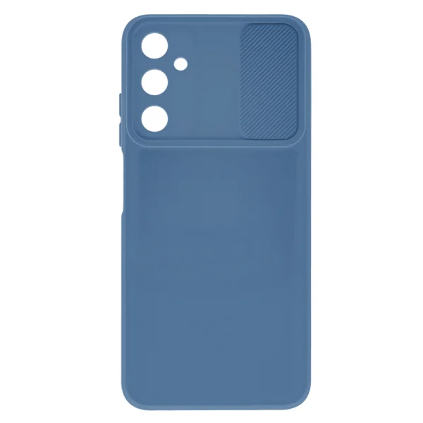 Silicone case Camshield Soft for Samsung Galaxy A15, Blue 4