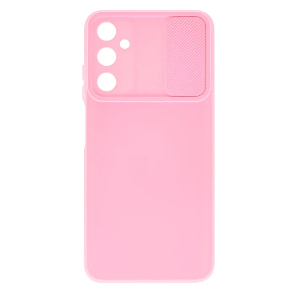 Silicone case Camshield Soft for Samsung Galaxy A15, Light pink 4