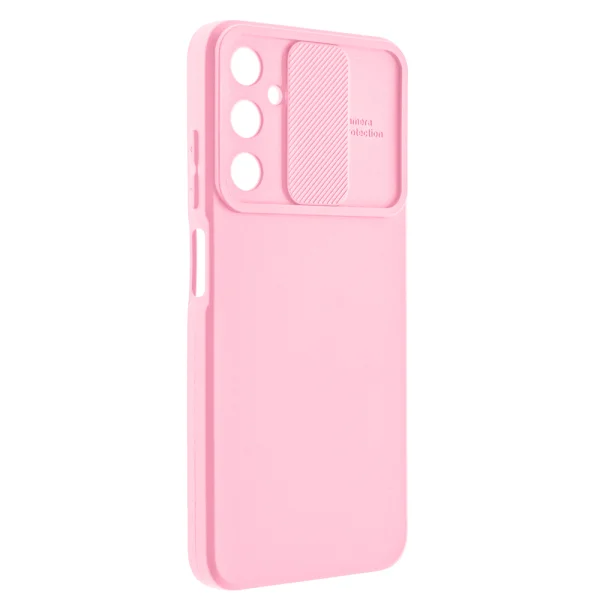 Silicone case Camshield Soft for Samsung Galaxy A15, Light pink 1