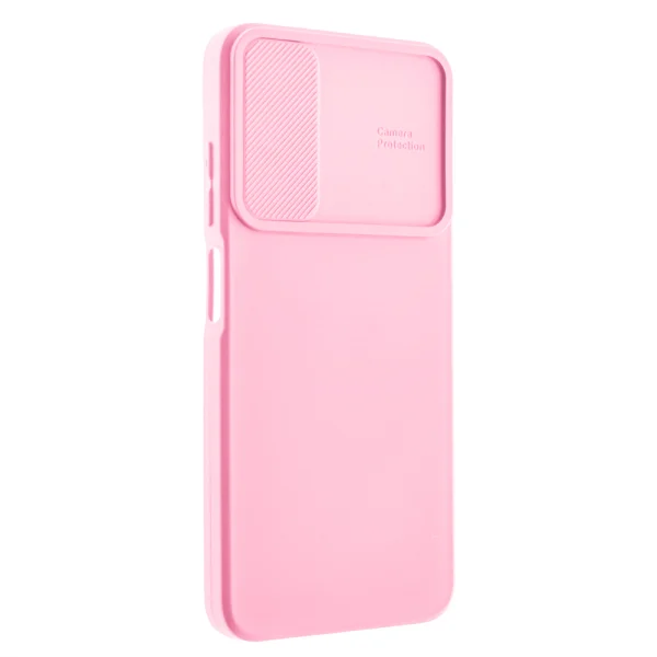 Silicone case Camshield Soft for Samsung Galaxy A15, Light pink 3