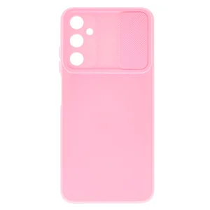 Silicone case Camshield Soft for Samsung Galaxy A15, Light pink 4