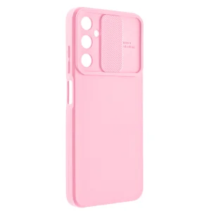 Силиконов калъф Camshield Soft за Samsung Galaxy A15, Светло розов
