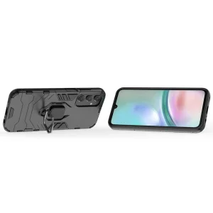 Shockproof Case Kickstand Ring for Samsung Galaxy A15, Black 4