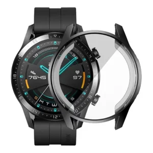 Силиконов Протектор за  смарт часовник Huawei Watch GT 2 46mm, Черен 3