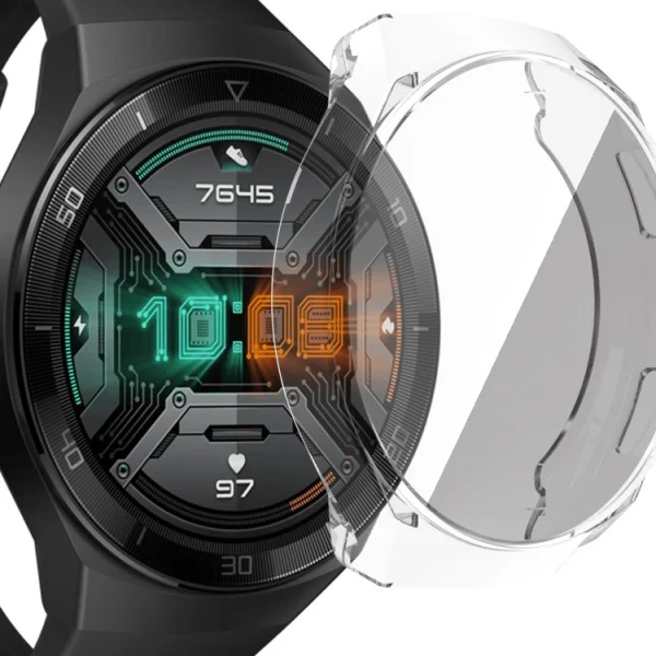 Силиконов Протектор за Huawei Watch GT 2e, Прозрачен 4