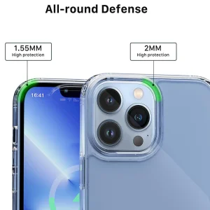 Shockproof case MagSF IPhone 12 / 12 Pro, Transparent 5