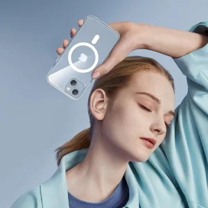 Удароустойчив калъф MagSF IPhone 13, Прозрачен 5